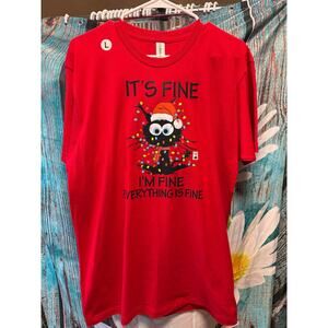 it’s fine im fine graphic tshirt